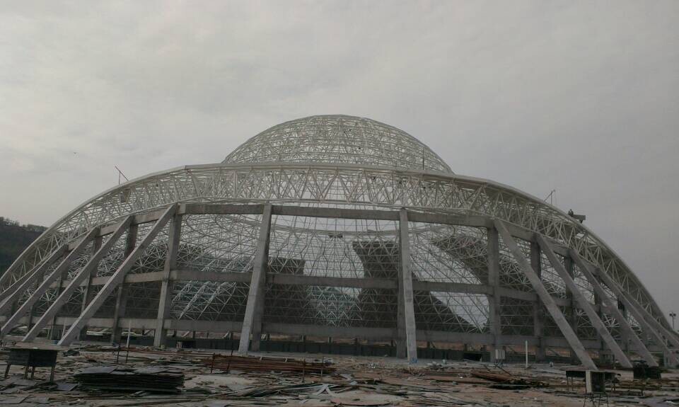 鞍山体育场馆网架工程