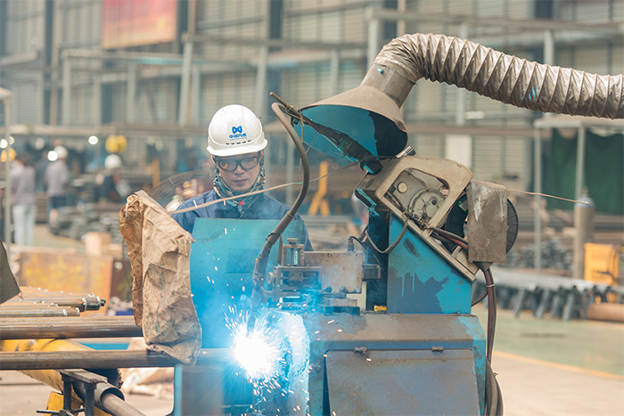 鞍山网架自动化焊接