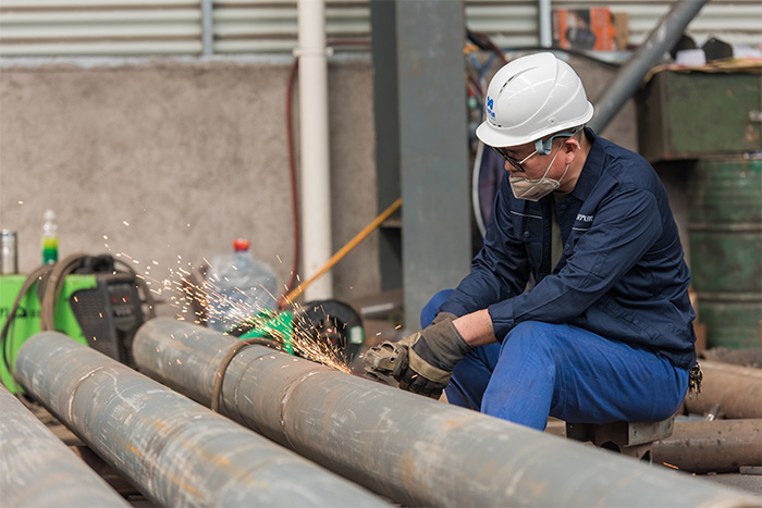 鞍山网架焊接车间